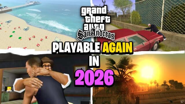 "GTA San Is Finally Playable in 2026" | Best Mods