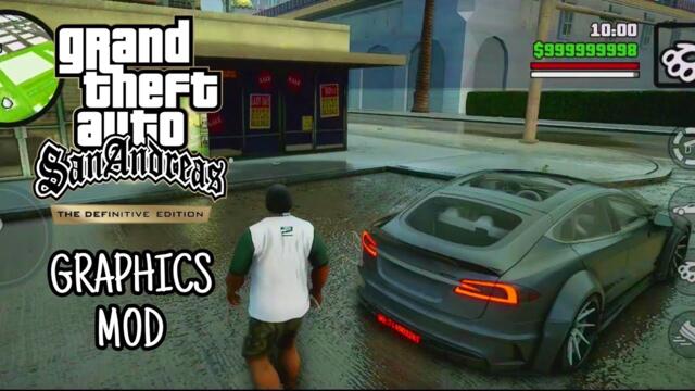 How To Install Graphics Mod in GTA San Andreas Definitive Edition on Android | PC Like Graphics!