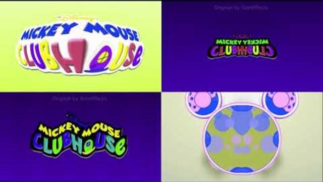 Mickey Mouse Clubhouse Outro Logo Effects Sponsored By Klasky Csupo 2001 Combined | StanEffects