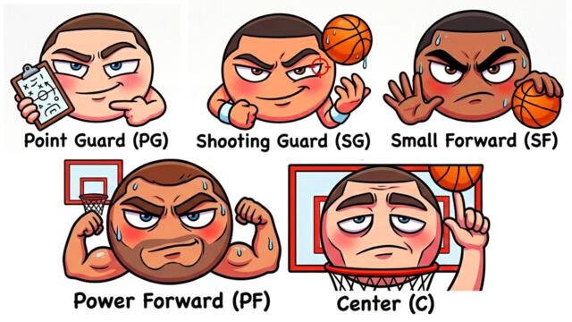 Every Position in Basketball Explained 🏀