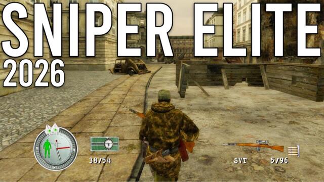 Sniper Elite Multiplayer in 2026 (Busy Server)