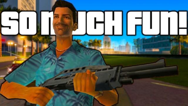 This GTA Vice City Conversion Mod is SO MUCH FUN!