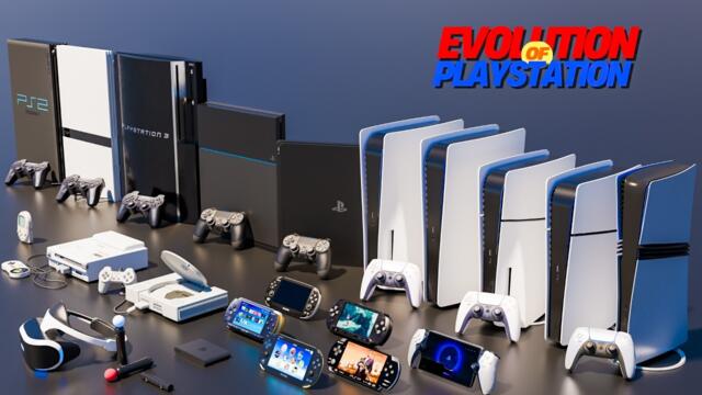 Evolution of PlayStation (1991–2024) | From Prototype to PS5 Pro