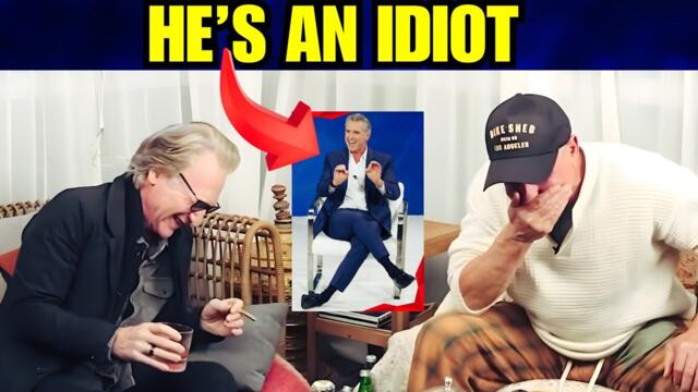 Bill Maher LOSES IT When He Realizes Trump Was Right About Gavin Newsom!