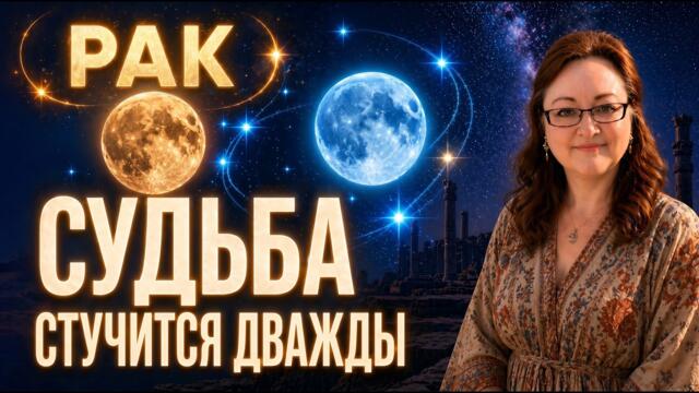 ♋ РАК — Полнолуния 1 и 31 мая 2026. Луна говорит с вами дважды. Вы почувствуете это раньше всех