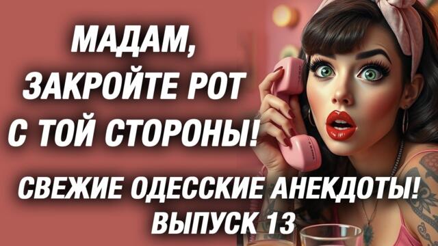 МАДАМ, ЗАКРОЙТЕ РОТ С ТОЙ СТОРОНЫ! 15 минут одесских анекдотов  Выпуск 13 Одесса Мама шутит