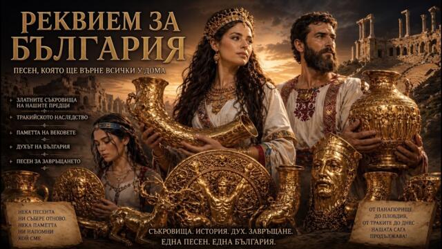 РЕКВИЕМ ЗА БЪЛГАРИЯ | ПЕСЕН ЗА ВСИЧКИ БЪЛГАРИ ПО СВЕТА 🇧🇬