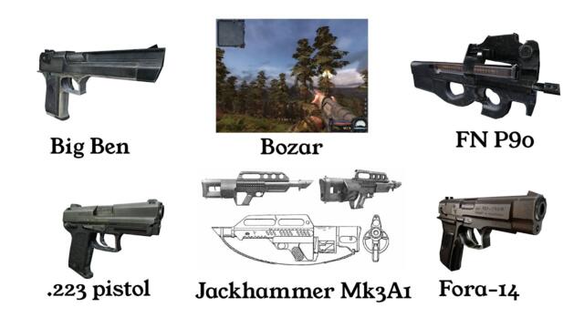 All STALKER Clear Sky cut weapons explained in 6 minutes