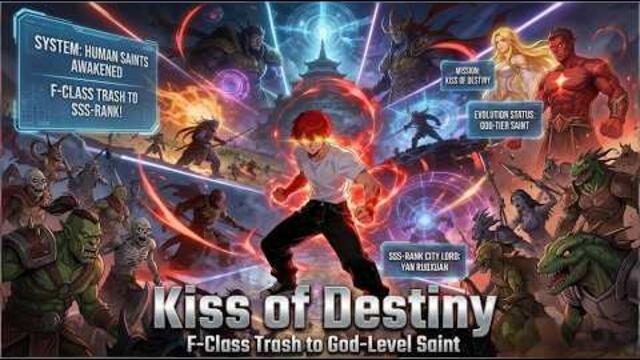 From F-Class Trash to SSS-RANK GOD! 🛡️ I Kissed the City Lord to Unlock My Destiny!【Kiss of Destiny】