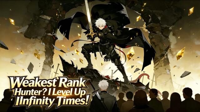 【FULL】Weakest Rank Hunter? I Level Up Infinity Times! #FullChineseSeries #Anime