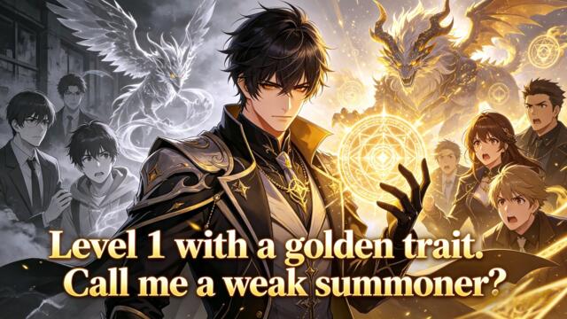 【FULL】Level 1 with a golden trait.Call me a weak summoner? #Anime