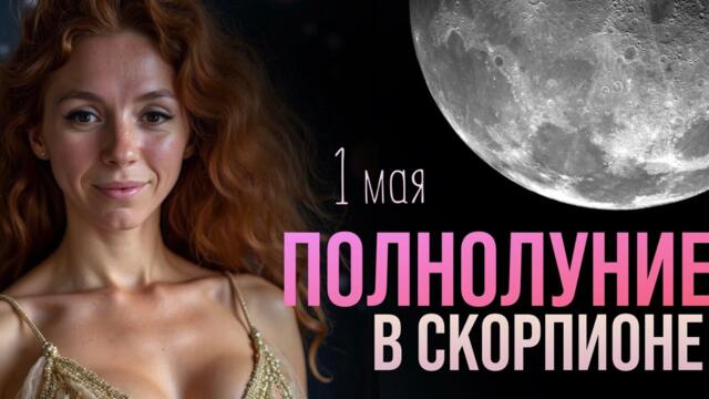 ПОЛНОЛУНИЕ В СКОРПИОНЕ 1 МАЯ. ЧТО ПРИНЕСЕТ?