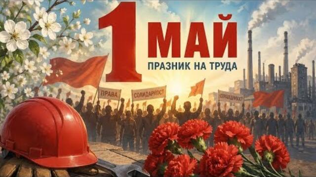 „ПЪРВИ МАЙ – ПЕСЕН ЗА ТРУДА"! 🛠️✨Трудът ни събира 🇧🇬🛠️🔥