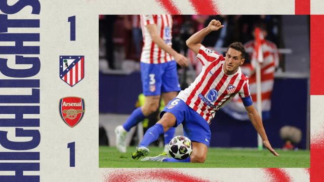 Atlético de Madrid 1-1 Arsenal | ⚽ Julián Alvarez | HIGHLIGHTS - 2025/26 UCL semi-finals, first leg