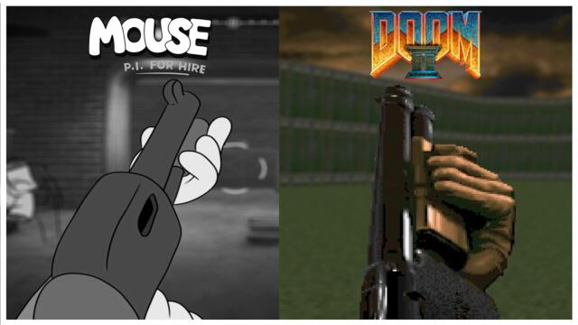 MOUSE: P.I. For Hire vs Doom II | Weapons Comparison