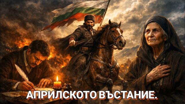 🇧🇬 АПРИЛСКО ВЪСТАНИЕ 🇧🇬 – 🔥 ОГЪН НА СВОБОДАТА. 🇧🇬