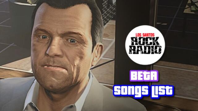 GTA 5 Beta Los Santos Rock Radio Songs List (2012)