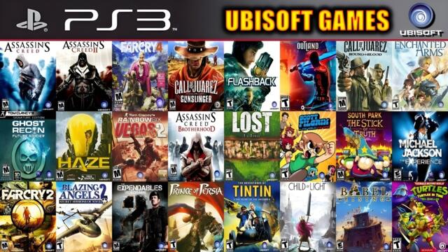 Top 55 Best Ubisoft PS3 Games of All Time You Must Play