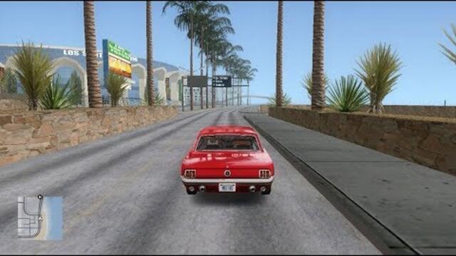 Ford Mustang 1965 GTA San Andreas Sound Mod