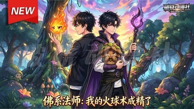 MULTISUB📢新番上线《佛系法师：我的火球术成精了！》第1~60集丨平凡法师技能觉醒灵智，自主修炼逆袭全场惊艳世人！#最新漫剧 #破晓动漫社