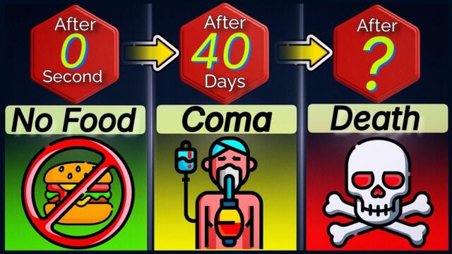 How Long Can You Survive Without FOOD?🍔