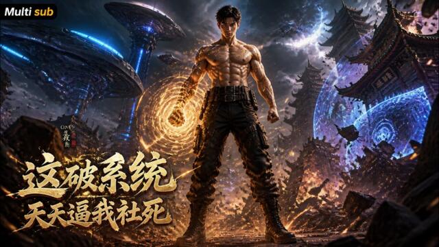 【AI Anime】💥💥💥别人修仙靠武力，我修仙全靠社死！看我用最极致的“真诚”反套路，把满天仙神忽悠得服服帖帖！《这破系统天天逼我社死》|Multi sub #国产动漫#次元动漫  #破界 #動漫