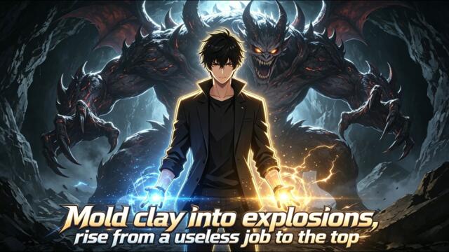 【FREE】Mold clay into explosions, rise from a useless job to the top #PopularManga #Anime