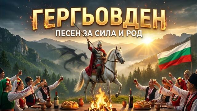 ГЕРГЬОВДЕН 🔥 ПЕСЕН ЗА СВЕТИ ГЕОРГИ | БЪЛГАРСКИ  ХИМН 💯💥🇧🇬