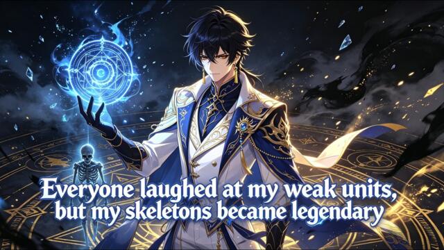【FREE】Everyone laughed at my weak units, but my skeletons became legendary. #PopularManga #Anime