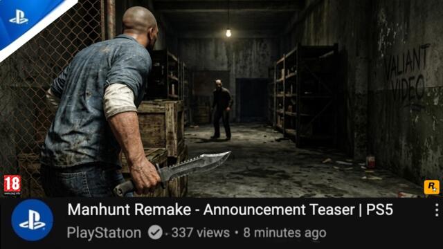 Manhunt Remake (2026) - First Trailer | Rockstar Games | PS5 | Concept