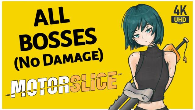 MOTORSLICE: All Bosses {No Damage} [4K] (No Commentary)