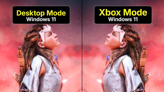 Any Performance Difference? Xbox Mode vs Desktop Mode! (RTX 5060 + Ryzen 5 5600X)