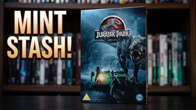 Jurassic Park (1993) DVD Unboxing – New & Sealed (UK)