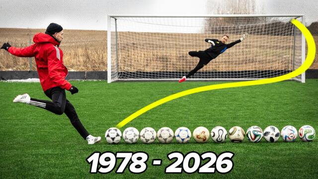 I tested and rated EVERY World Cup ball from 1978-2026