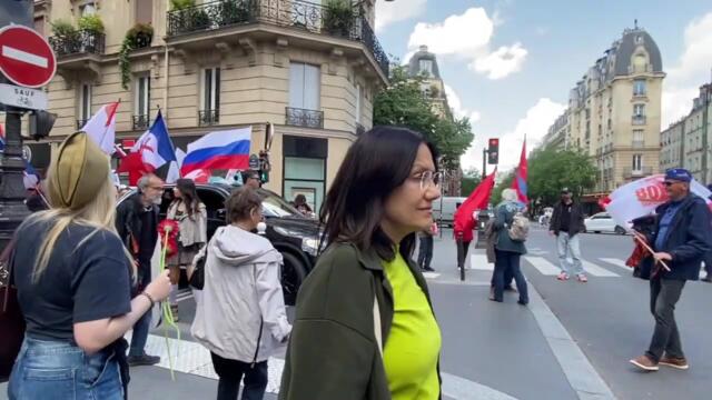 Бессмертный полк 2026 в Париже