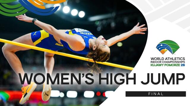 Full Women's High Jump Final  | World Indoor Championships Kujawy Pomorze 26