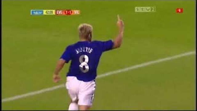 2005 - 2006 SEASON  CHAMPIONS LEAGUE  QUALIFYING RD   EVERTON  v  VILLARREAL