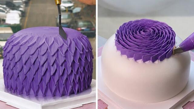 Quick & Simple Cake Decorating Ideas | Most Satisfying Chocolate | So Yummy Chocolate Cake Recipes