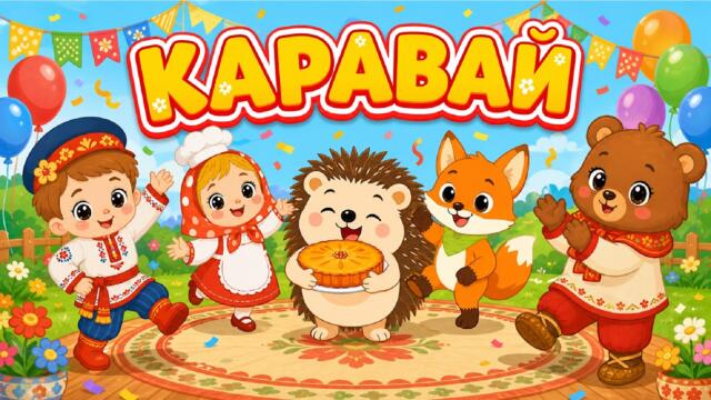 КАРАВАЙ | Учимся разнице между большим и маленьким | Лучшее музыкальное сочетание песен