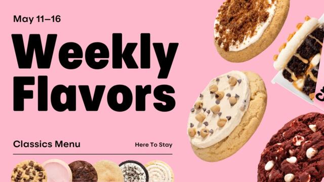 Banana Bread Cookie, Cookie Dough Cookie, & More! | Crumbl