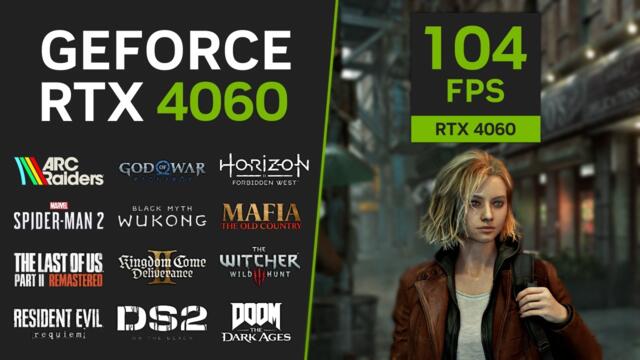 Is RTX 4060 still enough for 60fps? 20 Games Tested!