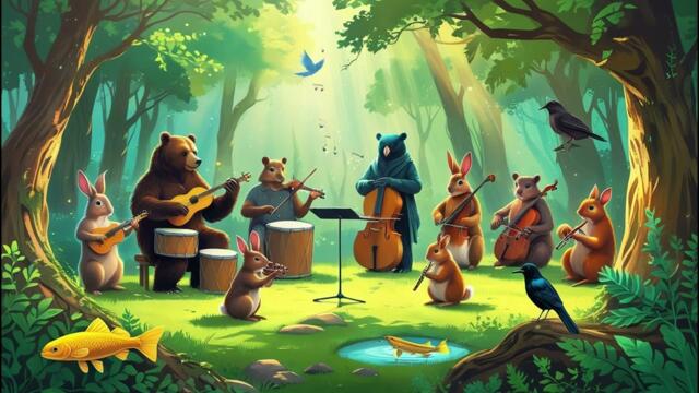 🦊🐰Най-страхотният оркестър ... (Юри Йовев)🦋🙉