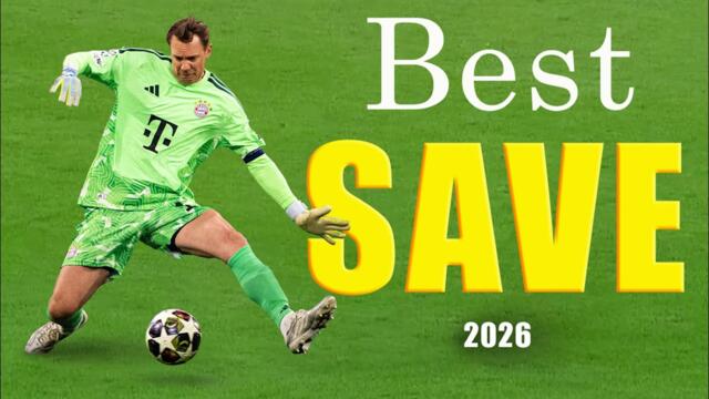 Best Goalkeeper Saves 2026
