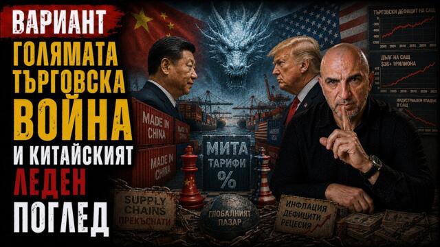 ГОЛЯМАТА ТЪРГОВСКА ВОЙНА И КИТАЙСКИЯТ ЛЕДЕН ПОГЛЕД,  Вариант #875