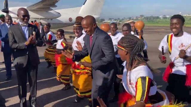 Kenya’s Deputy President Prof. Kithure Kindiki arrives in Uganda for Museveni’s swearing-in