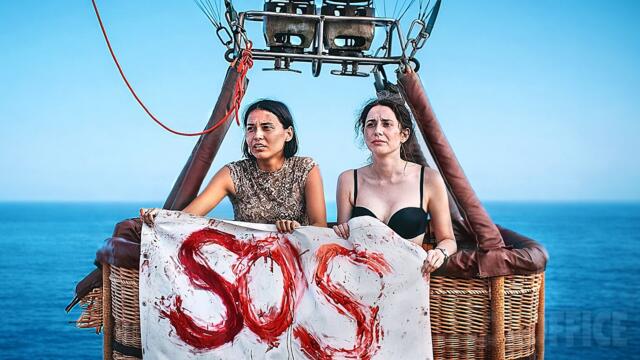 Stranded over the ocean in a hot air balloon, their chances of survival plummet | Full Movie