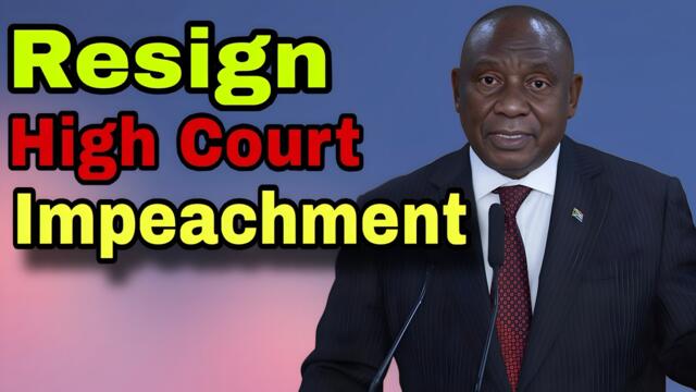 President Cyril Ramaphosa address the Nation about Phala Phala Judgement.