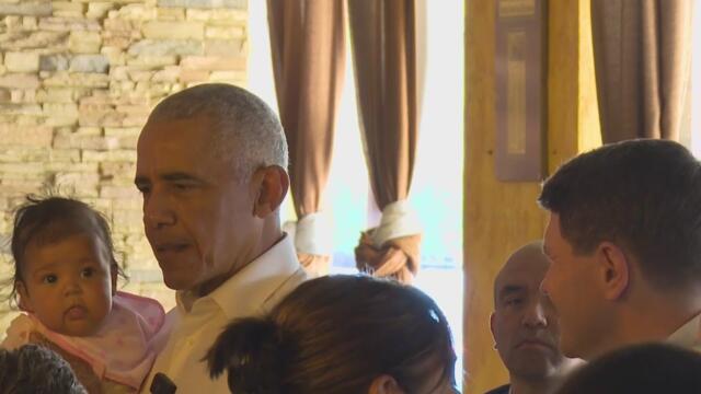 Former President Barack Obama visits Austin with James Talarico, Gina Hinojosa