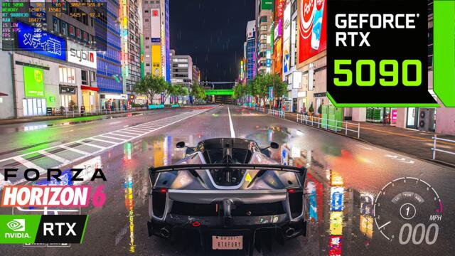 Forza Horizon 6 : RTX 5090 ( 4K Maximum Graphics RTX ON / DLAA ON )