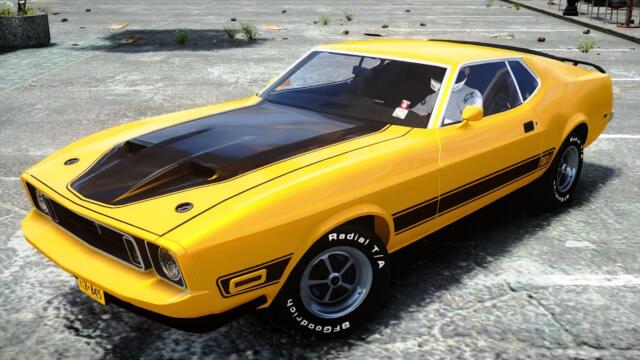 GTA IV 1973 Ford Mustang Mach 1 Crash Testing HD